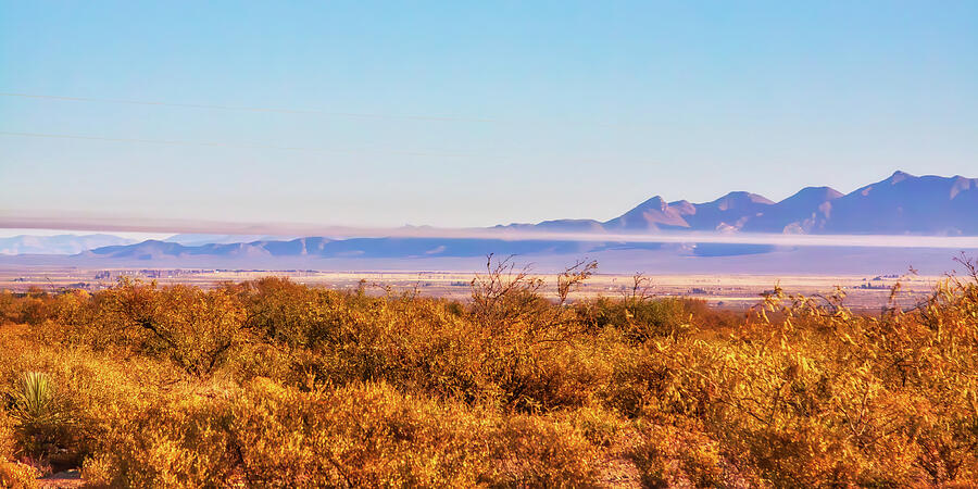 Nature Photograph - Low cloud in Arizona desert by Tatiana Travelways