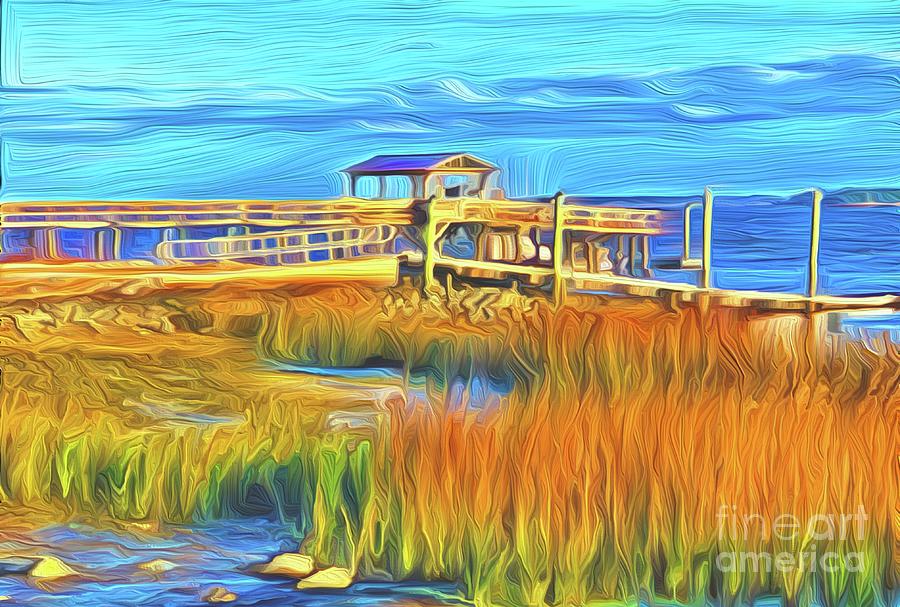 Low Country  Digital Art by Michael Stothard