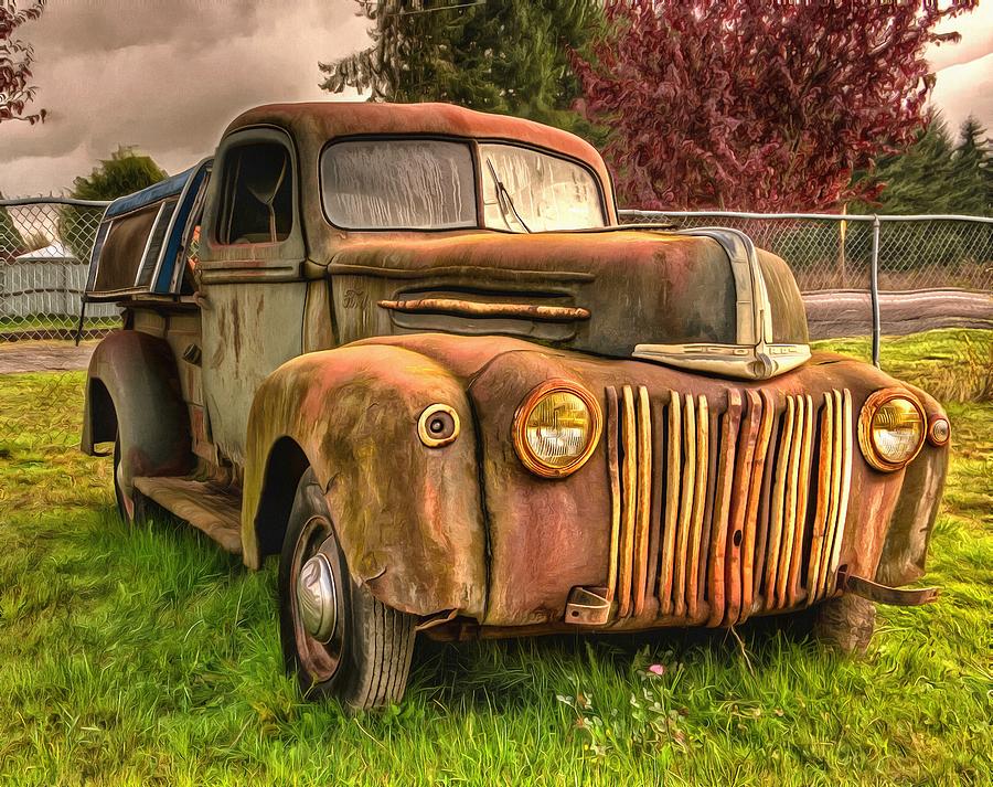 Low Mileage Ford Camper Special Photograph by Thom Zehrfeld