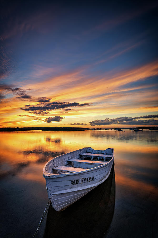 Sunset Photograph - Low Tide Afterglow by Rick Berk