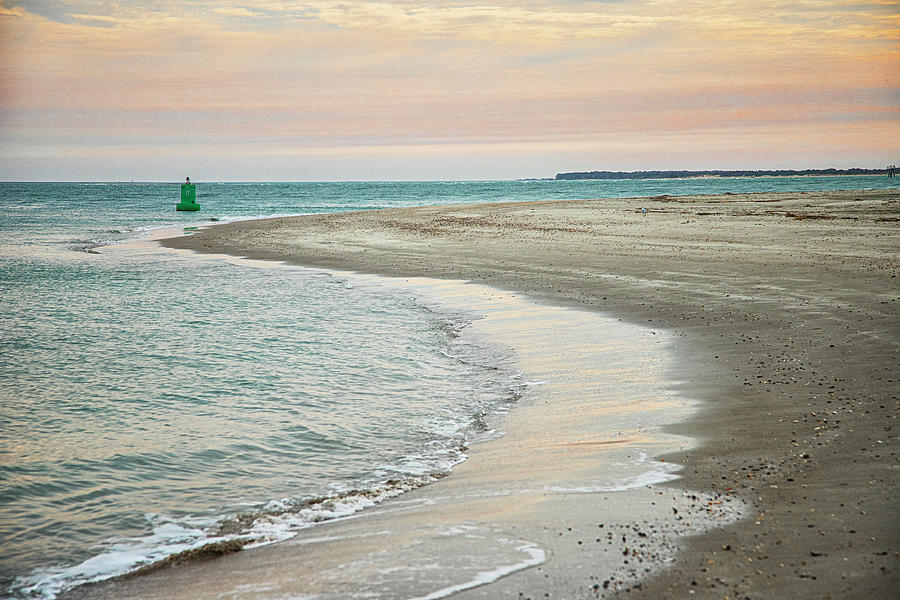 Low Tide at Atlantic Beach Photograph by Bob Decker