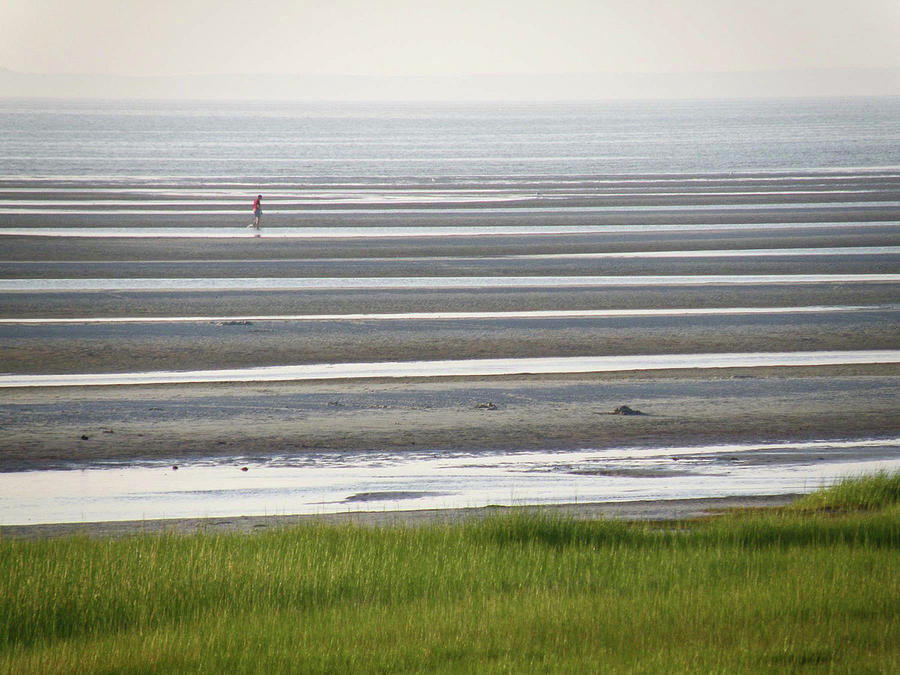 Beach Photograph - Low Tide at Skaket Beach by Jean Hall