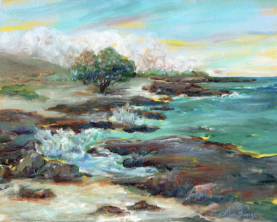 Low Tide Painting by Lisa Bunge