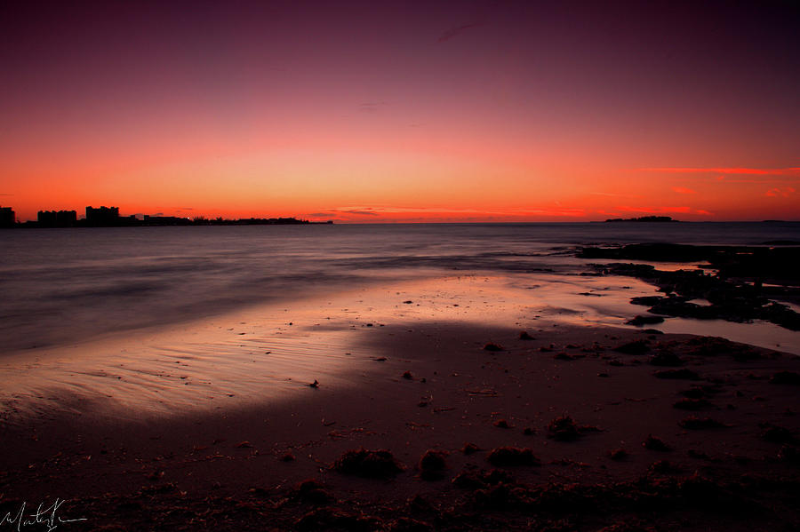 Low Tide Sunset Photograph