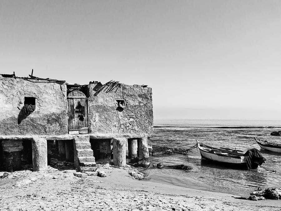 Low Tide Tunisia Coast Photograph by Dominic Piperata