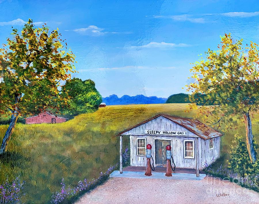 Lowe Homeplace  Painting by Jerry Walker