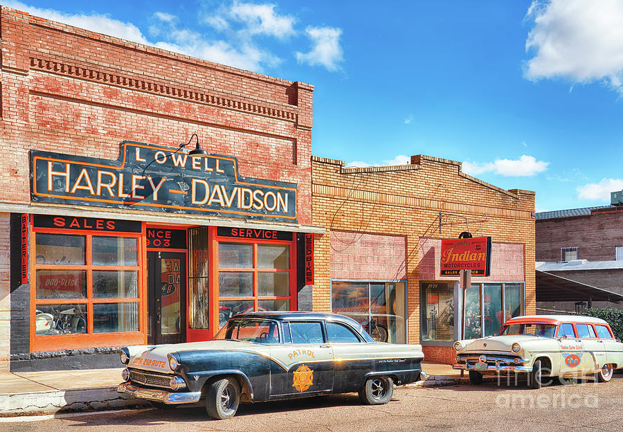 Lowell Harley-Davidson Photograph by Priscilla Burgers