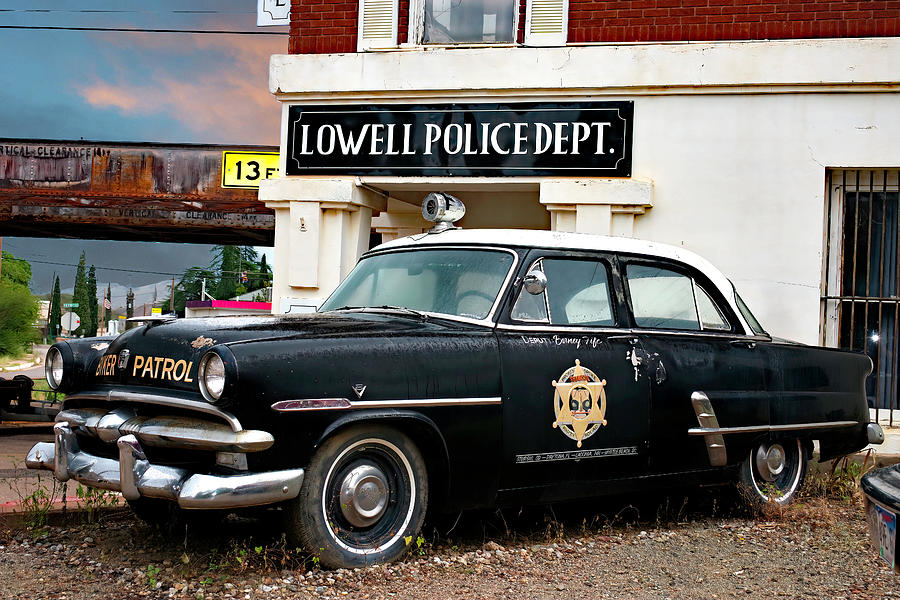 Lowell Police Department Photograph by Larry Nader