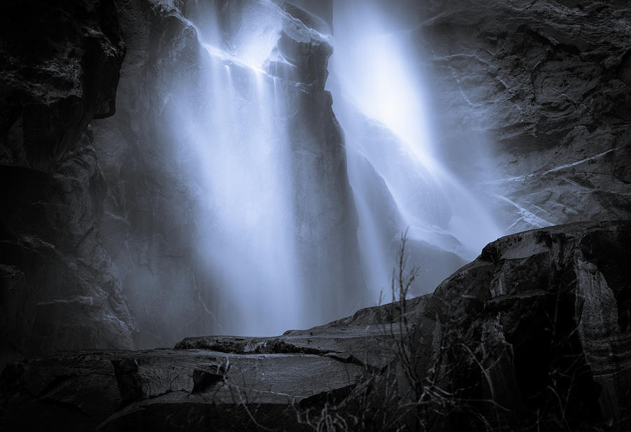 Lower Bridal Veil Falls Photograph by Paul Malen Lower Bridal Veil Falls Photograph by Paul Malen