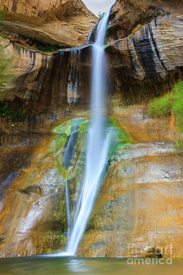 Lower Calf Creek Falls, Utah Photograph by Henk Meijer Photography