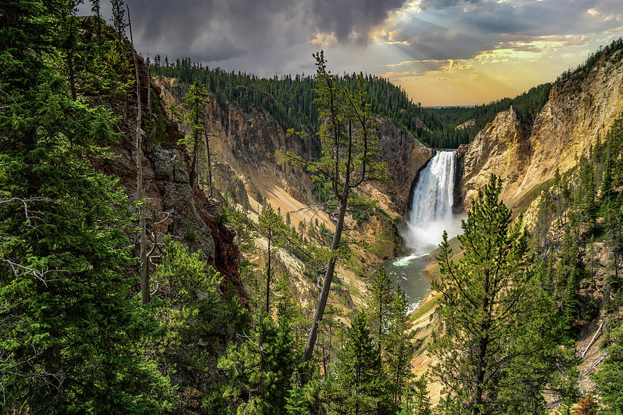 Lower Falls Photograph by Gary Felton