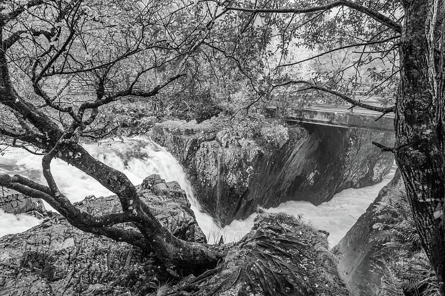 Lower Falls, Glen Nevis Photograph by Shirley Mitchell