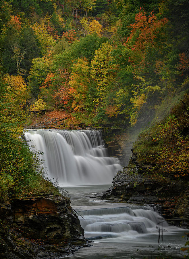 Lower Falls Photograph by Guy Coniglio