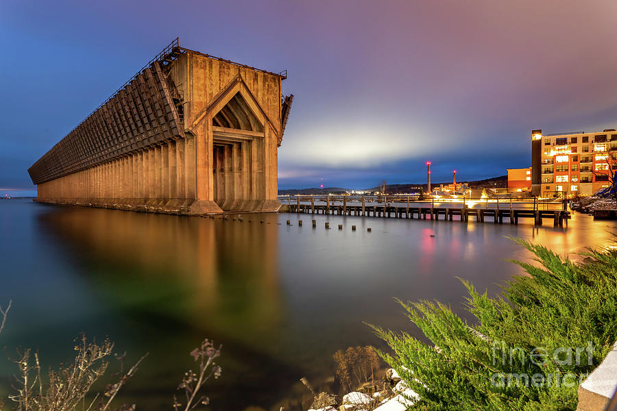 Lower Harbor Ore Dock Marquette Michigan -1459- Photograph by Norris Seward