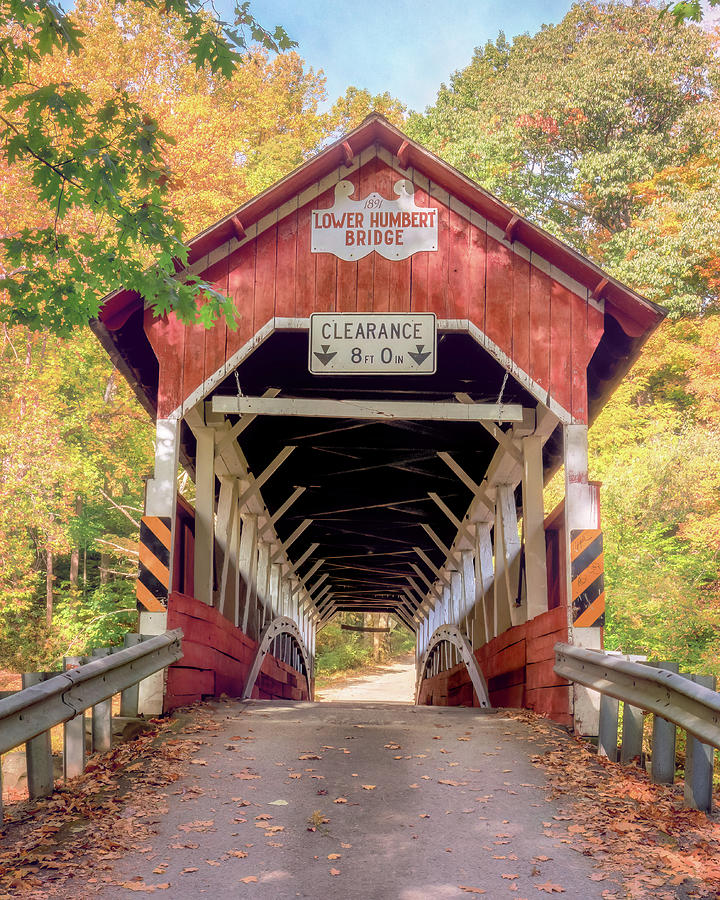 Lower Humbert Bridge - Somerset County, PA Photograph by Susan Rissi Tregoning