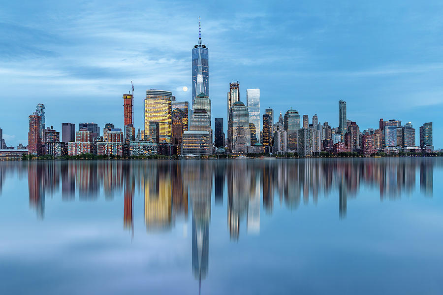 Lower Manhattan, New York Photograph by Mike Centioli