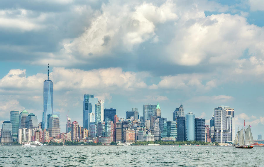 Lower Manhattan Skyline 2 Photograph by Cate Franklyn