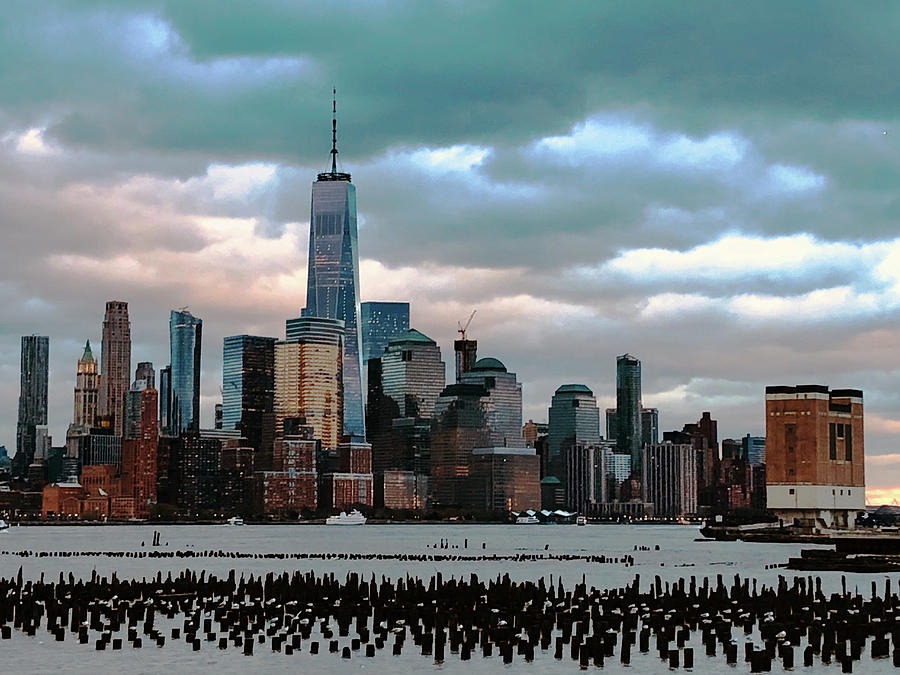 Lower Manhattan Skyline Photograph by Jim Feldman