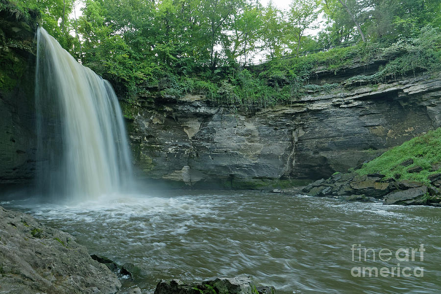 Lower Minneopa Falls Photograph by Natural Focal Point Photography