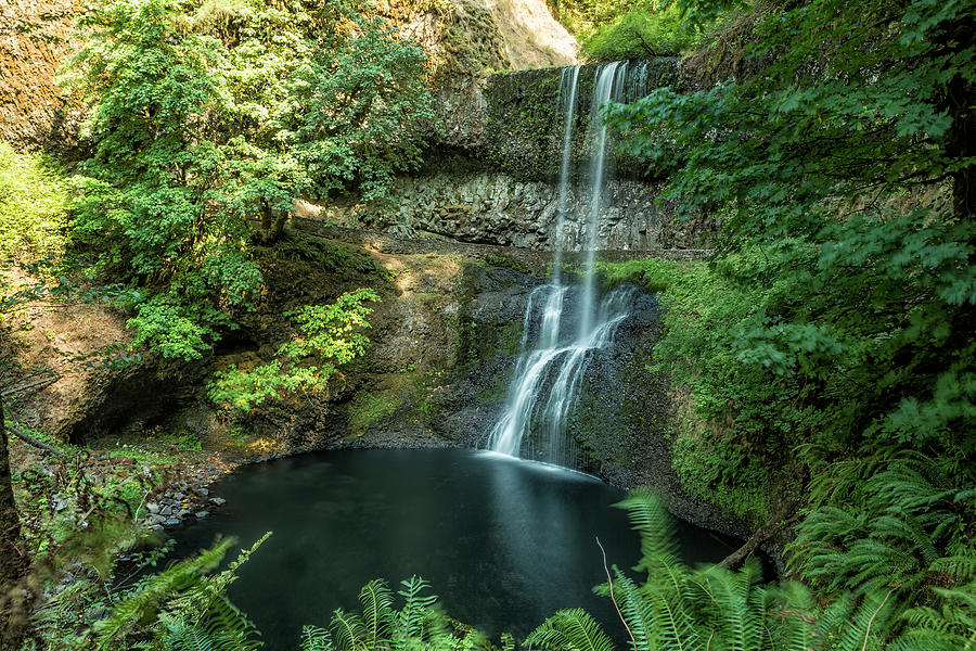 Lower South Falls Photograph by Belinda Greb