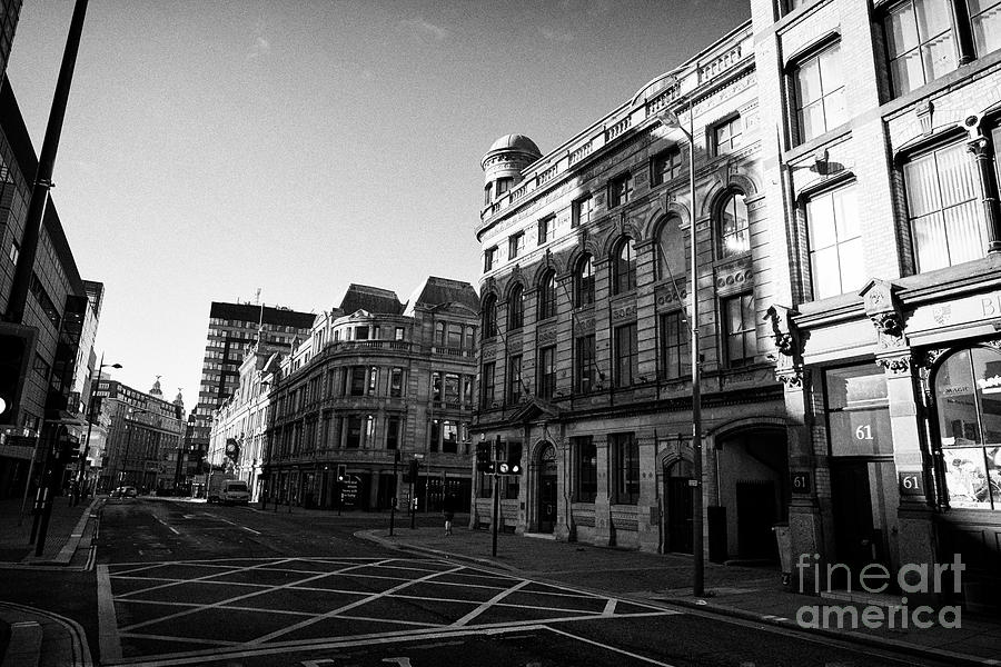 lower tithebarn street at the juncion of pall mall city centre ...