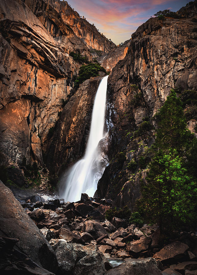 Lower Yosemite Falls, California Photograph by Abbie Matthews Lower Yosemite Falls, California Photograph by Abbie Matthews