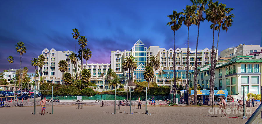 Beach Photograph - Lowes Santa Monica  by David Zanzinger