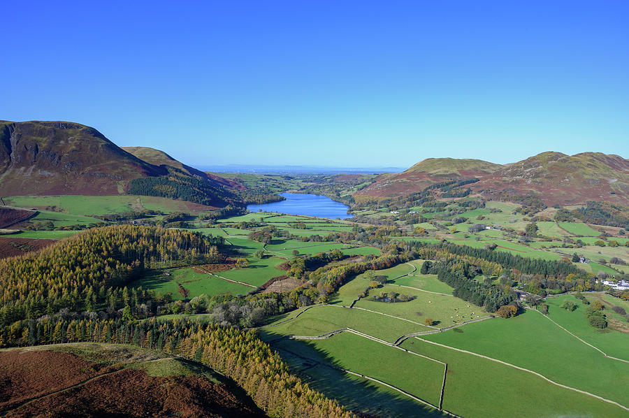 Loweswater from Mellbreak Photograph by Roy Pedersen