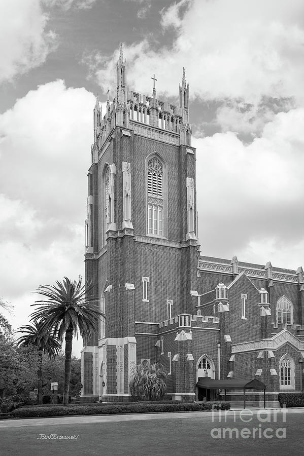 Loyola University New Orleans Holy Name of Jesus Church Photograph by University Icons