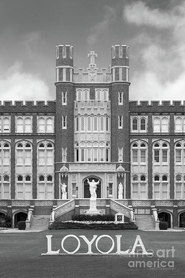 Loyola University New Orleans Marquette Hall Photograph by University Icons