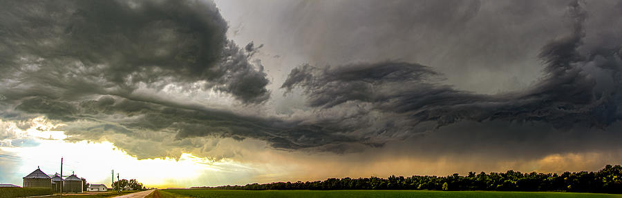 LP Nebraska Storm Cells 024 Photograph by NebraskaSC