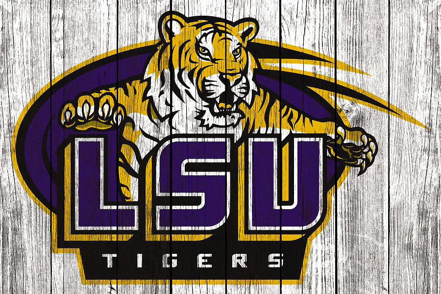 LSU Tigers 6v Mixed Media by Brian Reaves - Fine Art America