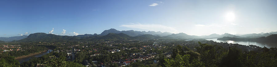 Luang Prabang Panorama Photograph by Cyril Eberle