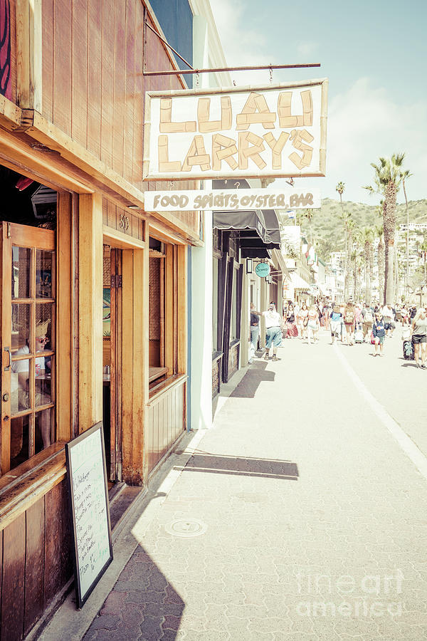 Luau Larrys Bar Catalina Island Photo Photograph by Paul Velgos