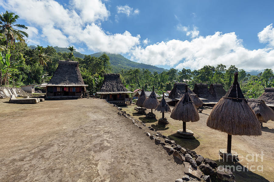 Luba Traditional Village Photograph by Danaan Andrew - Fine Art America