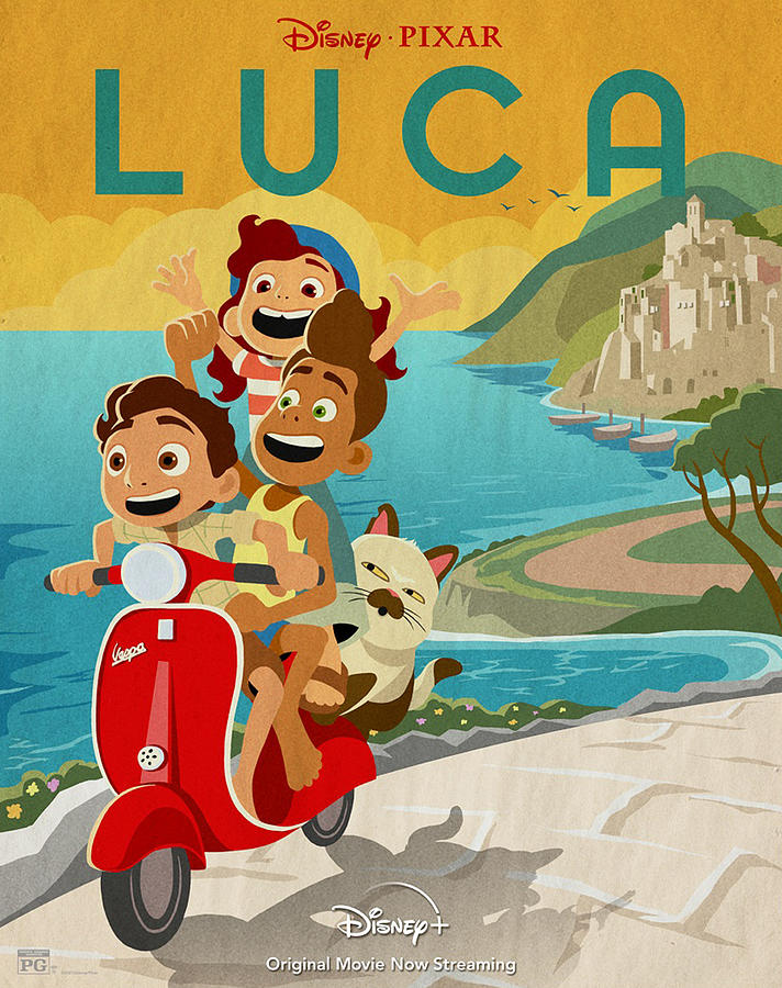 Luca Movie Greeting Cards for Sale