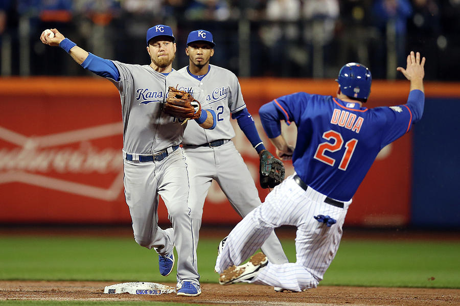 Lucas Duda and Ben Zobrist Photograph by Brad Mangin Lucas Duda and Ben Zobrist Photograph by Brad Mangin