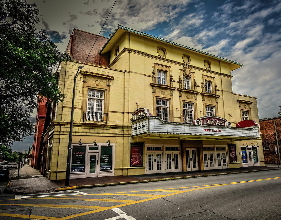 Lucas Theater Photograph by Bill Howard