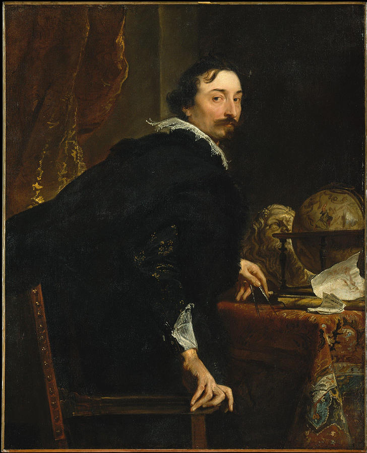 Anthony Van Dyck Painting - Lucas van Uffel  died        by Anthony van Dyck