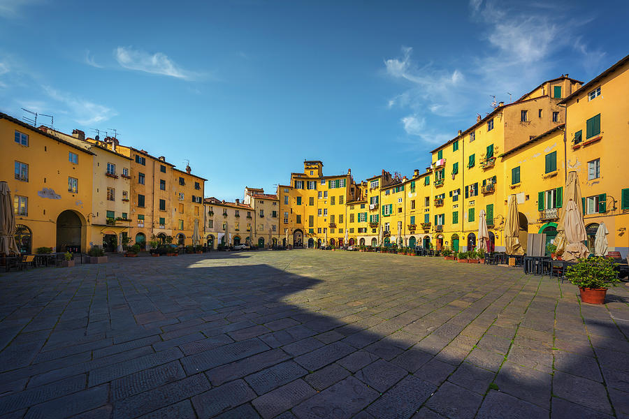 Lucca, Piazza dell Anfiteatro Photograph by Stefano Orazzini
