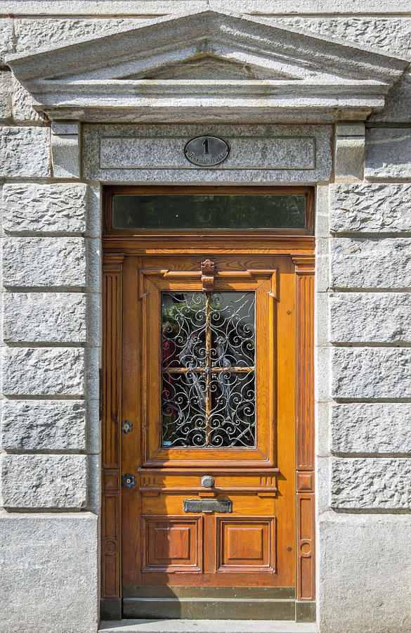 Lucerne Door 02 Photograph by Teresa Mucha
