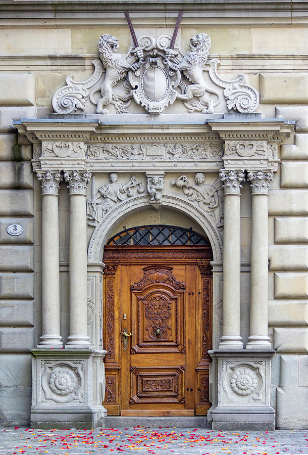 Lucerne Door 04 Photograph by Teresa Mucha