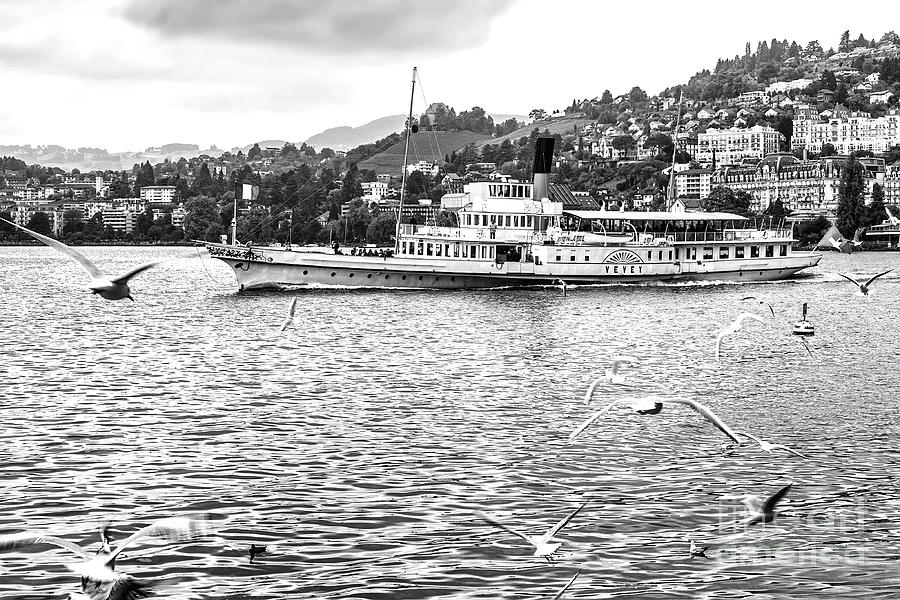 Lucerne Paddle Steamer Photograph by Tom Watkins PVminer pixs