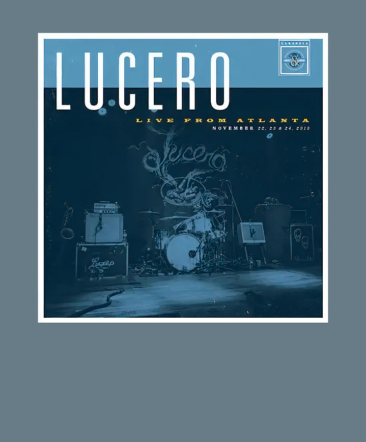 Lucero Band Poster Art Night Digital Art by Jessica Watson - Fine Art ...