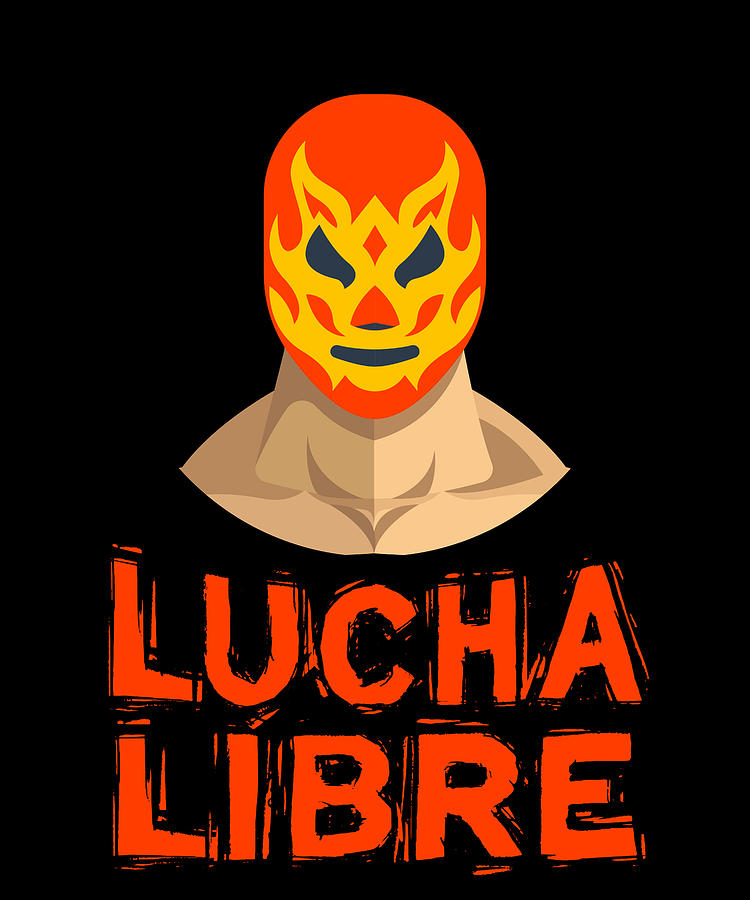 lucha libre mask poster
