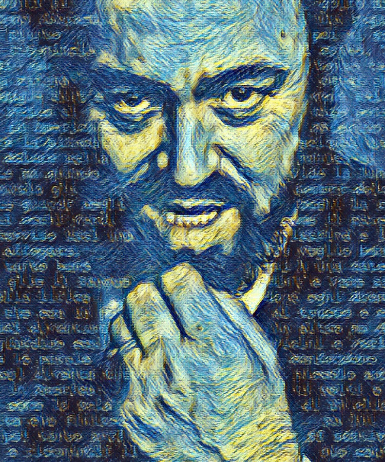 Luciano Pavarotti Painting 6 Painting by Tony Rubino