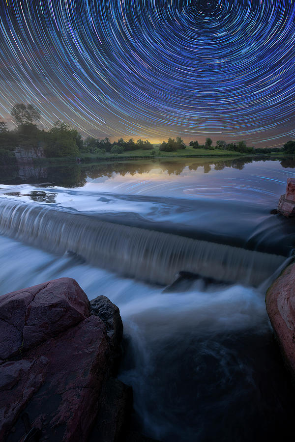 Waterfall Photograph - Lucid Dream by Aaron J Groen