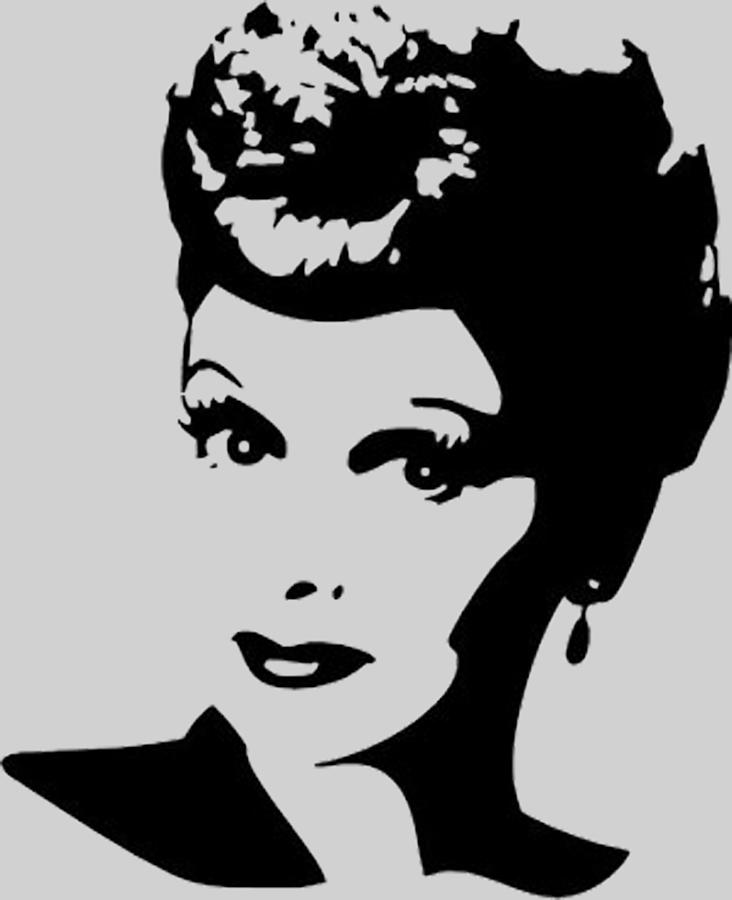 Lucille Ball I Love Lucy Painting by Tony Rubino