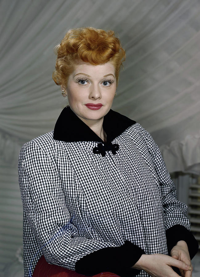 LUCILLE BALL in I LOVE LUCY -1951-. Photograph by Album