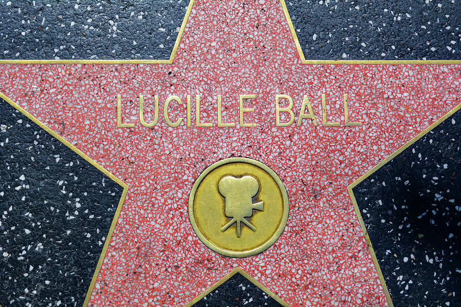 Lucille Ball Star Photograph by Kyle Hanson